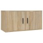 vidaXL 4-tlg. TV-Schrank-Set Sonoma-Eiche Holzwerkstoff vidaXL 4-tlg. TV-Schrank-Set Sonoma-Eiche Holzwerkstoff
