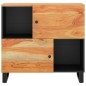 vidaXL Sideboard mit 2 Türen 80x33x75 cm Massivholz Akazie vidaXL Sideboard mit 2 Türen 80x33x75 cm Massivholz Akazie