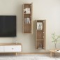 vidaXL TV-Schränke 2 Stk. Sonoma-Eiche 30,5x30x110 cm Holzwerkstoff vidaXL TV-Schränke 2 Stk. Sonoma-Eiche 30,5x30x110 cm Holzwerkstoff