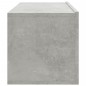 vidaXL TV-Wandschränke 2 Stk. Betongrau 100x30x30 cm Holzwerkstoff vidaXL TV-Wandschränke 2 Stk. Betongrau 100x30x30 cm Holzwerkstoff