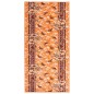 vidaXL Teppichläufer BCF Terrakottarot 100x250 cm vidaXL Teppichläufer BCF Terrakottarot 100x250 cm