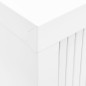 vidaXL Schrank mit Schiebetür Weiß 90x40x90 cm Stahl vidaXL Schrank mit Schiebetür Weiß 90x40x90 cm Stahl