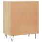 vidaXL Sideboard Sonoma-Eiche 57x35x70 cm Holzwerkstoff vidaXL Sideboard Sonoma-Eiche 57x35x70 cm Holzwerkstoff