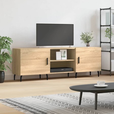 vidaXL TV-Schrank Sonoma-Eiche 150x30x50 cm Holzwerkstoff