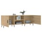 vidaXL TV-Schrank Sonoma-Eiche 150x30x50 cm Holzwerkstoff vidaXL TV-Schrank Sonoma-Eiche 150x30x50 cm Holzwerkstoff