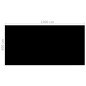 vidaXL Rechteckige Poolabdeckung 1200x600 cm PE Schwarz vidaXL Rechteckige Poolabdeckung 1200x600 cm PE Schwarz