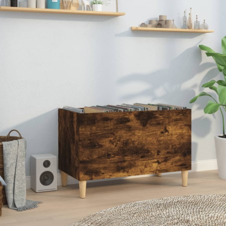 vidaXL Plattenschrank Räuchereiche 74,5x38x48 cm Holzwerkstoff