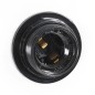 vidaXL Hängelampe Industriestil 25 W Schwarz Rund 40 cm E27 vidaXL Hängelampe Industriestil 25 W Schwarz Rund 40 cm E27