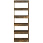 vidaXL Bücherregal/Raumteiler Räuchereiche 60x30x166 cm Holzwerkstoff vidaXL Bücherregal/Raumteiler Räuchereiche 60x30x166 cm Holzwerkstoff