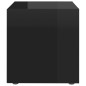 vidaXL TV-Schrank Hochglanz-Schwarz 37x35x37 cm Holzwerkstoff vidaXL TV-Schrank Hochglanz-Schwarz 37x35x37 cm Holzwerkstoff