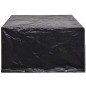 Gartenmöbel-Abdeckungen 2 Stk. 6 Personen Poly Rattan 8 Ösen Gartenmöbel-Abdeckungen 2 Stk. 6 Personen Poly Rattan 8 Ösen
