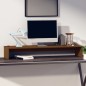 vidaXL Monitorständer Honigbraun 100x27x15 cm Massivholz Kiefer vidaXL Monitorständer Honigbraun 100x27x15 cm Massivholz Kiefer