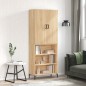 Highboard Sonoma-Eiche 69,5x34x180 cm Holzwerkstoff Highboard Sonoma-Eiche 69,5x34x180 cm Holzwerkstoff