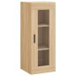 vidaXL Highboard Sonoma-Eiche 34,5x34x180 cm Holzwerkstoff vidaXL Highboard Sonoma-Eiche 34,5x34x180 cm Holzwerkstoff