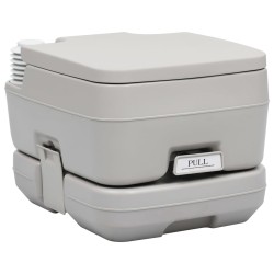 vidaXL Tragbare Camping-Toilette mit Wasserbehälter