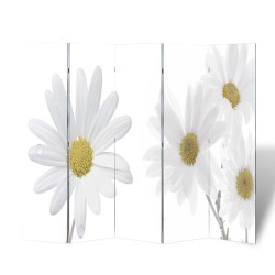 vidaXL Raumteiler klappbar 200 x 170 cm Blume 