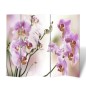vidaXL Raumteiler klappbar 200 x 170 cm Blume vidaXL Raumteiler klappbar 200 x 170 cm Blume
