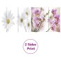 vidaXL Raumteiler klappbar 200 x 170 cm Blume vidaXL Raumteiler klappbar 200 x 170 cm Blume