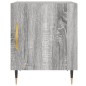 vidaXL Nachttische 2 Stk. Grau Sonoma 40x40x50 cm Holzwerkstoff vidaXL Nachttische 2 Stk. Grau Sonoma 40x40x50 cm Holzwerkstoff