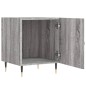 vidaXL Nachttische 2 Stk. Grau Sonoma 40x40x50 cm Holzwerkstoff vidaXL Nachttische 2 Stk. Grau Sonoma 40x40x50 cm Holzwerkstoff