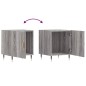 vidaXL Nachttische 2 Stk. Grau Sonoma 40x40x50 cm Holzwerkstoff vidaXL Nachttische 2 Stk. Grau Sonoma 40x40x50 cm Holzwerkstoff