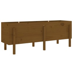 vidaXL Hochbeet Honigbraun 160x50x57 cm Massivholz Kiefer