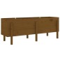 vidaXL Hochbeet Honigbraun 160x50x57 cm Massivholz Kiefer vidaXL Hochbeet Honigbraun 160x50x57 cm Massivholz Kiefer