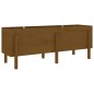vidaXL Hochbeet Honigbraun 160x50x57 cm Massivholz Kiefer vidaXL Hochbeet Honigbraun 160x50x57 cm Massivholz Kiefer