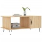 vidaXL Couchtisch Sonoma-Eiche 90x50x40 cm Holzwerkstoff vidaXL Couchtisch Sonoma-Eiche 90x50x40 cm Holzwerkstoff