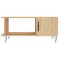 vidaXL Couchtisch Sonoma-Eiche 90x50x40 cm Holzwerkstoff vidaXL Couchtisch Sonoma-Eiche 90x50x40 cm Holzwerkstoff