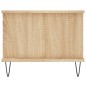 vidaXL Couchtisch Sonoma-Eiche 90x50x40 cm Holzwerkstoff vidaXL Couchtisch Sonoma-Eiche 90x50x40 cm Holzwerkstoff