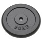 vidaXL Hantelscheiben 2 Stk. 2x20 kg Gusseisen vidaXL Hantelscheiben 2 Stk. 2x20 kg Gusseisen