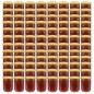 vidaXL Marmeladengläser mit Goldenem Deckel 96 Stk. 230 ml vidaXL Marmeladengläser mit Goldenem Deckel 96 Stk. 230 ml