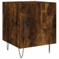 vidaXL Nachttische 2 Stk. Räuchereiche 40x40x50 cm Holzwerkstoff vidaXL Nachttische 2 Stk. Räuchereiche 40x40x50 cm Holzwerkstoff