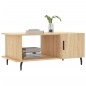 vidaXL Couchtisch Sonoma-Eiche 90x50x40 cm Holzwerkstoff vidaXL Couchtisch Sonoma-Eiche 90x50x40 cm Holzwerkstoff