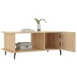 vidaXL Couchtisch Sonoma-Eiche 90x50x40 cm Holzwerkstoff vidaXL Couchtisch Sonoma-Eiche 90x50x40 cm Holzwerkstoff