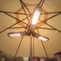 Sunred Sonnenschirm-Heizstrahler 2000 W Halogen Schwarz Silbern PH10 Sunred Sonnenschirm-Heizstrahler 2000 W Halogen Schwarz Silbern PH10