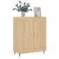 vidaXL Sideboard Sonoma-Eiche 69,5x34x90 cm Holzwerkstoff vidaXL Sideboard Sonoma-Eiche 69,5x34x90 cm Holzwerkstoff