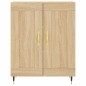 vidaXL Sideboard Sonoma-Eiche 69,5x34x90 cm Holzwerkstoff vidaXL Sideboard Sonoma-Eiche 69,5x34x90 cm Holzwerkstoff