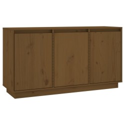vidaXL Sideboard Honigbraun 111x34x60 cm Massivholz Kiefer