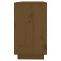 vidaXL Sideboard Honigbraun 111x34x60 cm Massivholz Kiefer vidaXL Sideboard Honigbraun 111x34x60 cm Massivholz Kiefer