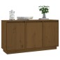 vidaXL Sideboard Honigbraun 111x34x60 cm Massivholz Kiefer vidaXL Sideboard Honigbraun 111x34x60 cm Massivholz Kiefer