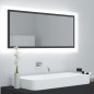 vidaXL LED-Badspiegel Grau 100x8,5x37 cm Acryl vidaXL LED-Badspiegel Grau 100x8,5x37 cm Acryl