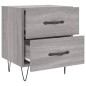vidaXL Nachttische 2 Stk. Grau Sonoma 40x35x47,5 cm Holzwerkstoff vidaXL Nachttische 2 Stk. Grau Sonoma 40x35x47,5 cm Holzwerkstoff