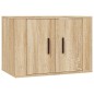 vidaXL 4-tlg. TV-Schrank-Set Sonoma-Eiche Holzwerkstoff vidaXL 4-tlg. TV-Schrank-Set Sonoma-Eiche Holzwerkstoff