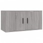 vidaXL 3-tlg. TV-Schrank-Set Grau Sonoma Holzwerkstoff vidaXL 3-tlg. TV-Schrank-Set Grau Sonoma Holzwerkstoff