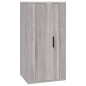 vidaXL 3-tlg. TV-Schrank-Set Grau Sonoma Holzwerkstoff vidaXL 3-tlg. TV-Schrank-Set Grau Sonoma Holzwerkstoff