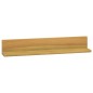 vidaXL Wandregale 2 Stk. 60x10x10 cm Massivholz Teak vidaXL Wandregale 2 Stk. 60x10x10 cm Massivholz Teak