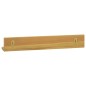 vidaXL Wandregale 2 Stk. 60x10x10 cm Massivholz Teak vidaXL Wandregale 2 Stk. 60x10x10 cm Massivholz Teak