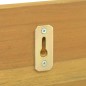 vidaXL Wandregale 2 Stk. 60x10x10 cm Massivholz Teak vidaXL Wandregale 2 Stk. 60x10x10 cm Massivholz Teak